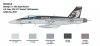 Italeri 2791 F/A-18 E SUPER HORNET 1/48